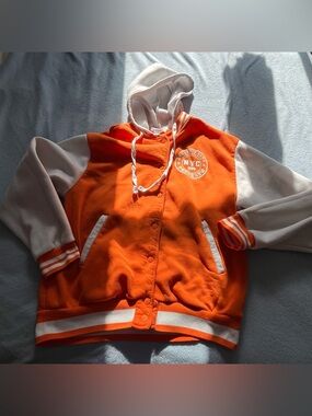 Birch and Stone Brooklyn Athletic Club Varsity Button-up hoodie Men’s Size M